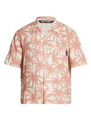 Palms Short-Sleeve Camp Shirt