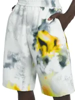 Printed Parka Shorts