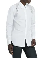 Harness Button-Front Shirt