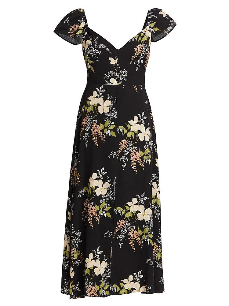 Baxley Floral Midi-Dress