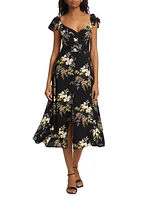 Baxley Floral Midi-Dress