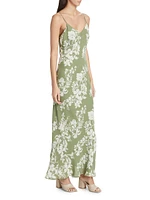 Parma Floral Slip Maxi Dress