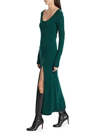 Jennita Cashmere Midi-Dress