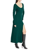 Jennita Cashmere Midi-Dress