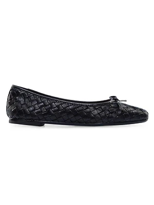 Gwynn Woven Leather Ballet Flats