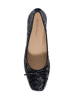 Gwynn Woven Leather Ballet Flats