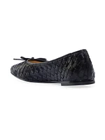 Gwynn Woven Leather Ballet Flats