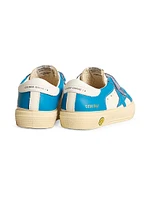 Boy's May School Leather Sneakers