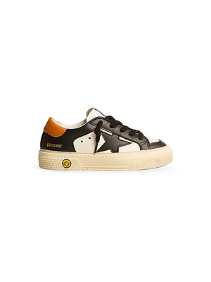 Boy's May Star Leather Low-Top Sneakers