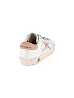 Girl's Super Star Leather Sneakers