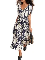 Printed Natalie Dress