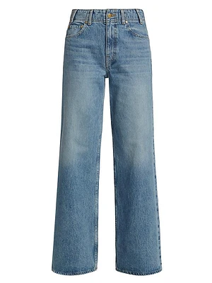 The Elodie High-Waist Wide-Leg Jeans