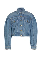 Cosette Cropped Denim Jacket