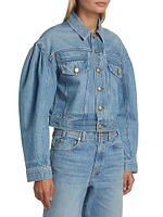 Cosette Cropped Denim Jacket