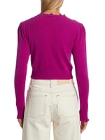 Jana Cashmere Cropped Cardigan