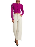 Jana Cashmere Cropped Cardigan