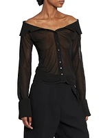 La Chemise Brezza Chiffon Blouse