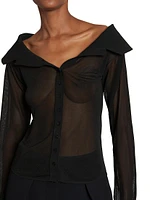 La Chemise Brezza Chiffon Blouse