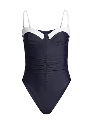 Resort Ruched One-Piece Swimsuit