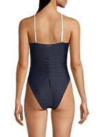 Resort Ruched One-Piece Swimsuit