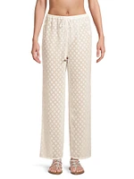 Resort Diamond Jacquard Pants