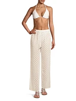 Resort Diamond Jacquard Pants