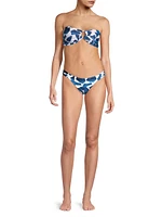 Ocean Puzzle Bandeau Bikini Top