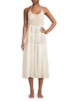 Valeria Jacquard Cover-Up Dress