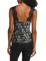 Marlo Floral Silk Chiffon Cami