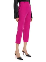 Nicola Cady Crop Straight-Leg Pants