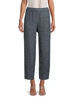 Lantern Cotton-Blend Ankle Pants