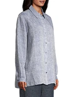 Organic Linen Relax-Fit Shirt