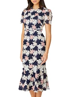 Thompson Floral Midi-Dress