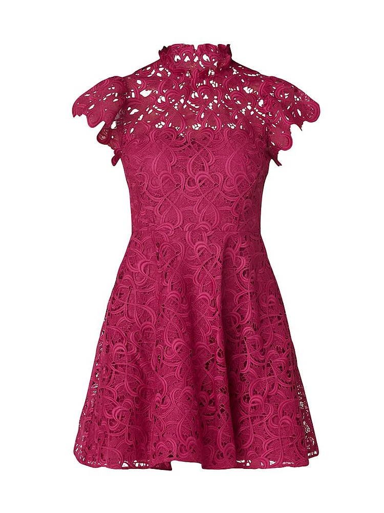 Everlie Guipure Lace Minidress