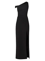 Alana One-Shoulder Maxi Dress