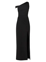 Alana One-Shoulder Maxi Dress