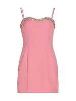 Mya Sweetheart Embellished Minidress