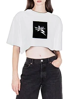 Seville Vincent Graphic Crop T-Shirt