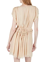 Cher Tassel Georgette Dress