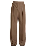 Single-Pleat Pants