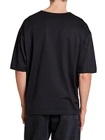 Silk Crewneck T-Shirt