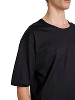 Silk Crewneck T-Shirt