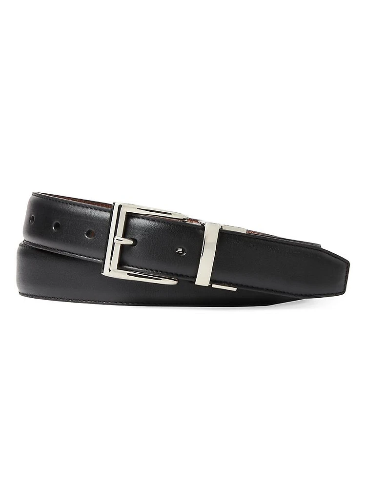Reversible Leather Belt