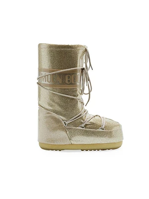 Girl's Icon Glitter Moon Boots