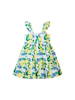 Baby Girl's, Little Girl's & Girl's Lemon Bow Dress