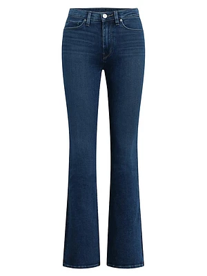 Barbara High-Rise Boot-Cut Jeans