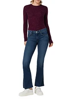 Nico Mid-Rise Boot-Cut Jeans