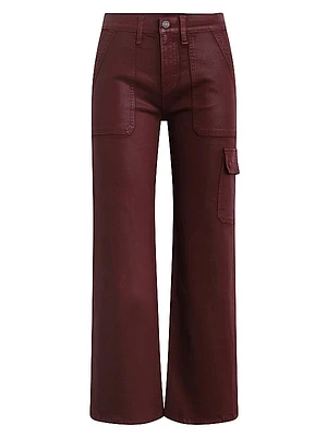 Rosie Cargo Wide-Leg Jeans