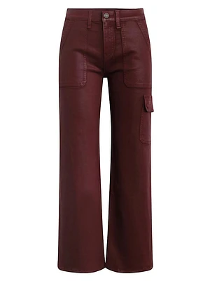 Rosie Cargo Wide-Leg Jeans