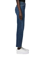 Remi Split Wide-Leg Jeans